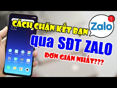 Cách chặn kết bạn thông qua Số Điện Thoại Zalo đơn giản nhất mới nhất 2023