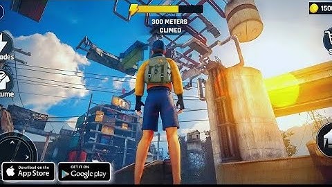 Going up rooftop _parkout 3D mobile 📱 gameplay 🎮 in 2025