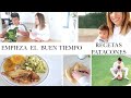 YA PODEMOS SALIR A DISFRUTAR DEL JARDIN / RECETA DE PATACONES FRITOS