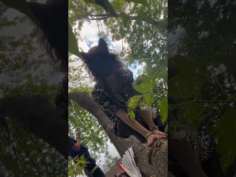 I love climbing trees heheh // #therian #therianthropy #fyp #viral #alterhuman