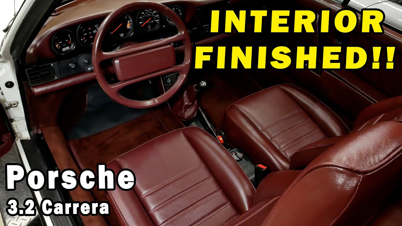 Budget eBay Porsche 3.2 Carrera Project Car! #34 - FINISHING the Interior!