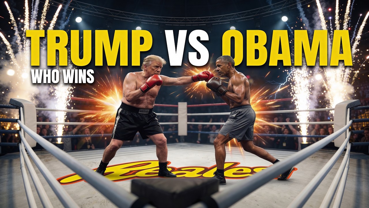 Obama vs Trump… This Fight Got CRAZY 😳 (Full Match)