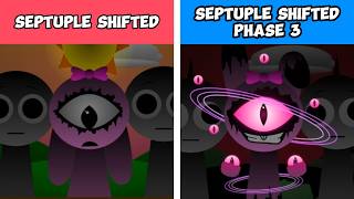 Incredibox Sprunki Septuple Shifted Vs Septuple Shifted Phase 3