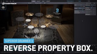 Superior Drummer 3: Reverse property box