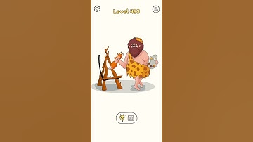 🧠DOP 1 : Draw One Part All Levels-453 gameplay Solution 👍 #shorts