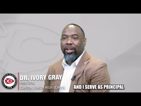 Dr. Ivory Gray, Clinton Junior High School
