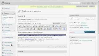 Урок wordpress. Информация в пост.GDI Урок wordpress. Информация в пост.GDI
