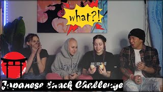 JAPANESE SNACK CHALLENGE! (ft. Alex Youmazzo, DaynaMarie, & Ashley Newmann)