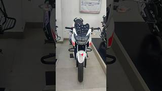 All New Tvs Apache Rtr 1602V White Colour On Road Cost In Delhi