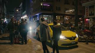 İstanbul - Kadıköy Gece Akış - Sıradan Bir Gün - Örümcek Filmi Ara çekimleri