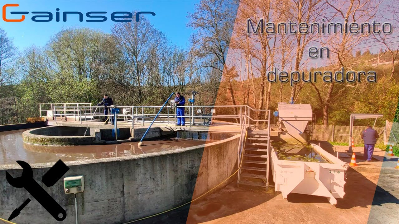 🔧 GAINSER Trabajo de mantenimiento en estación de agua residual