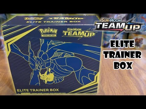 Team Up Elite Trainer Box Opening - YouTube