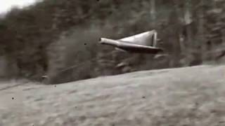 Model test: ramjet model landing and gliding (undated)