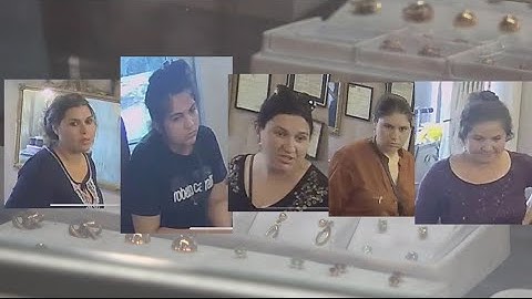 VIDEO: 5 women steal $70K in jewelry in Maryland