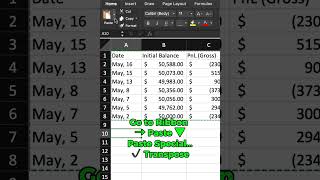 excel transpose excel transpose excel tips excel tricks excel  transpose rows to columns excel,