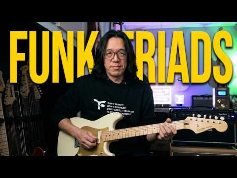 Stop Playing Plain Chords: Try This Funk Triad Move