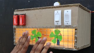 How to make Electric Hand Dryer Machine | Science Projects DIY