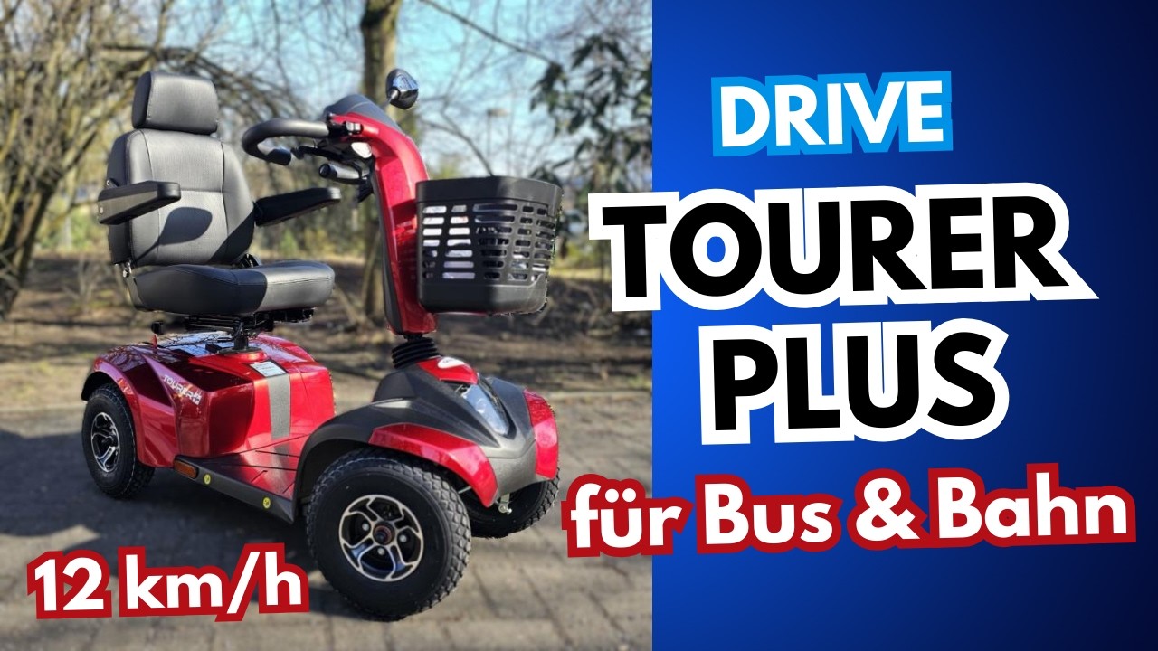 🚌🚆12 km/h #BusUndBahn #Elektromobil #Drive Tourer  (ST4D 2G Plus) | MC Seniorenprodukte