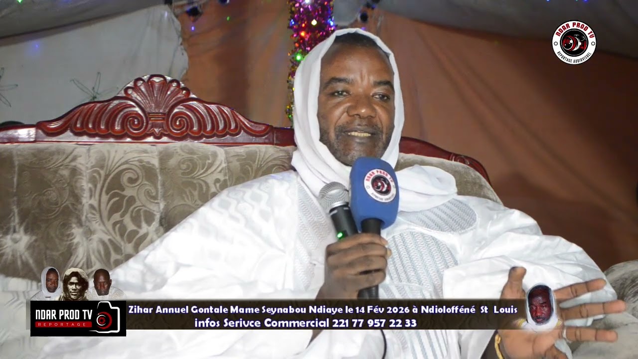 Zihar Annuel Gontale Mame Seynadou Ndiaye le 14 février 2026 à Ndioloffene st louis Partie 8