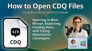 CDQ फ़ाइलें कैसे खोलें (Blue Mirror DVD/CD Indexer) screenshot 5