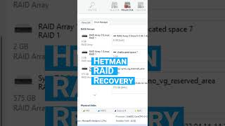 Top de mejor software de recuperación de datos RAID #shorts #short #shortvideo #shortsvideo