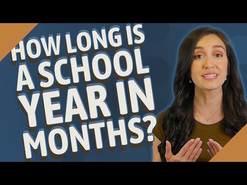 How Long Is School Year In Weeks