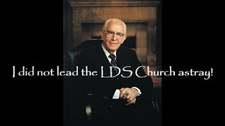 LDS Mormon Prophets Will Never Lead LDS Church Astray!!!