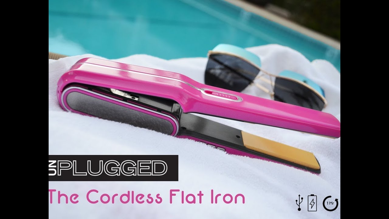 Unplugged Cordless Flat Iron YouTube
