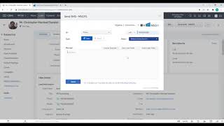 Send SMS from Zoho CRM using "MSG91 SMS for Zoho CRM"