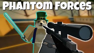Im The Chosen One Roblox Phantom Forces Gameplay Youtube - roblox o tiro supremo phantom forces 13 youtube