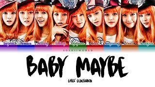 Girls’ Generation (소녀시대) – Baby Maybe (Lyrics)