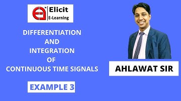 Differentiation and Integration of Continuous Time Signals | Example 3
