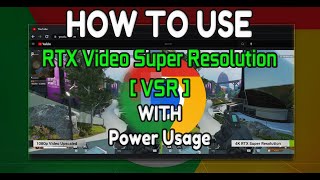 Сколько потребляет энергии? NVIDIA RTX Video Super Resolution: апскейлер для Chrome ⚡ screenshot 2