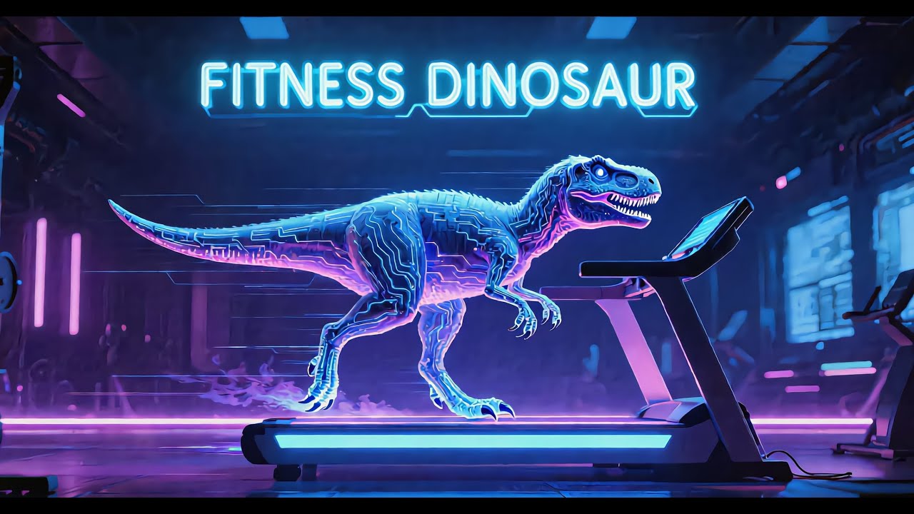 Разминка в стиле «Динозавры» | Интерактивная тренировка с полным погружением