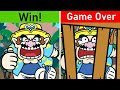 WarioWare Move It All Characters Win Losing Animations Game Over