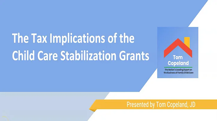 Tom Copeland: The Tax Implications of the Child Ca...