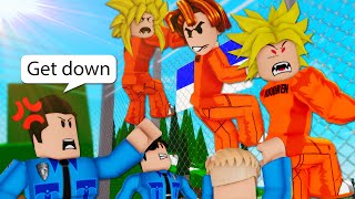 ROBLOX Brookhaven 🏡RP - FUNNY MOMENTS: Prison Escape Mission | Roblox Idol