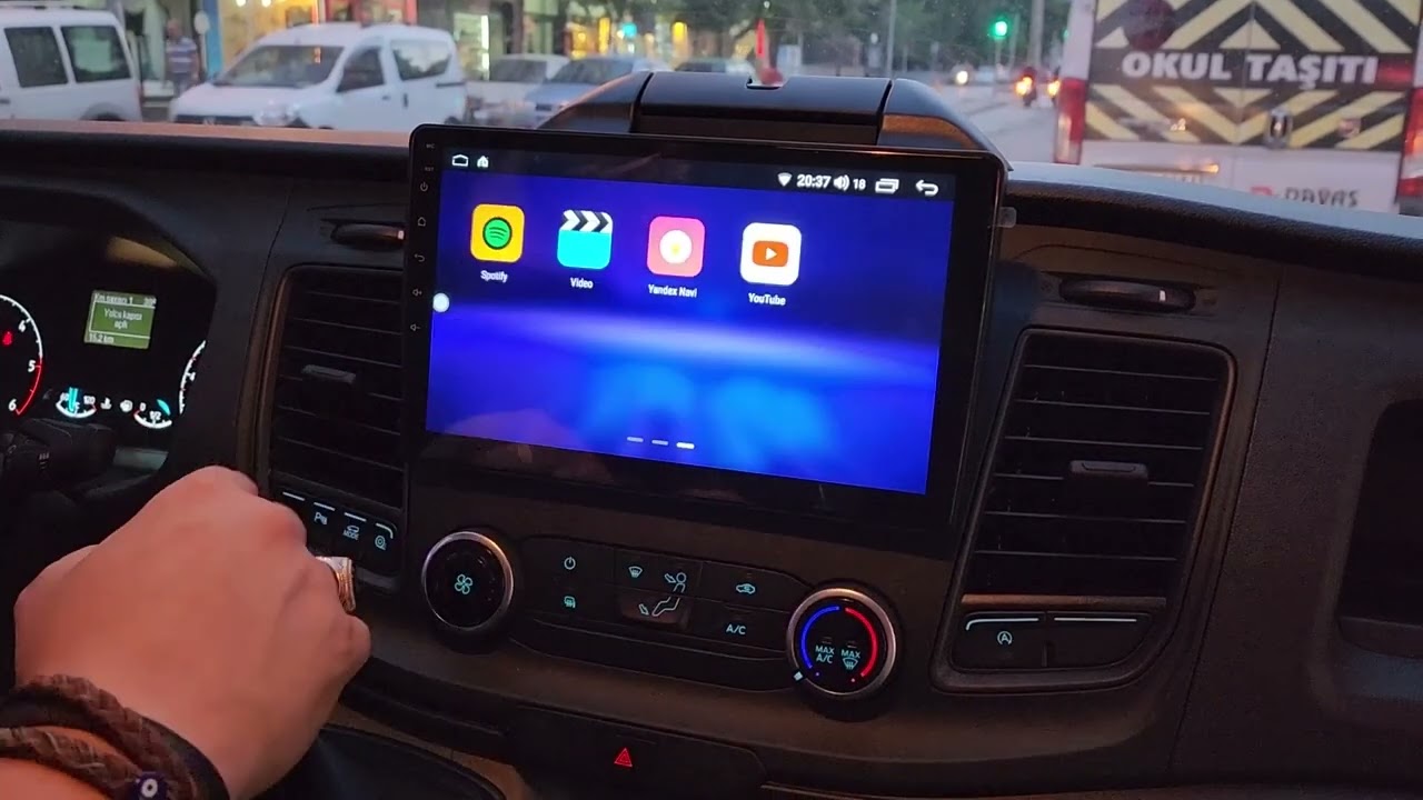 2023 Ford Transit // Android Carplay Multimedya