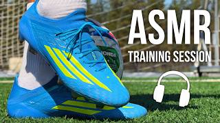 ASMR Training Session In Custom adidas F50 For Soccer / Football