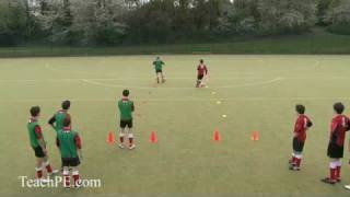 Soccer Drills - Dribbling skills - Relay Race Soccer Drills - Dribbling skills - Relay Race