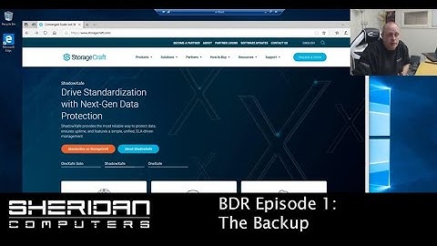 BDR Episode 1 - Backup and Disaster Recovery