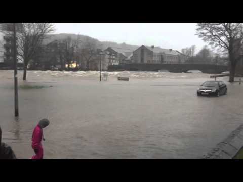 2015 Floods . Gooseholme Park, Kendal . 5th Dec 2015
