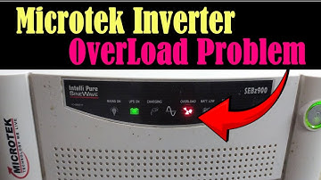 The Shocking Overload Problem with Microtek Sine Wave Inverter