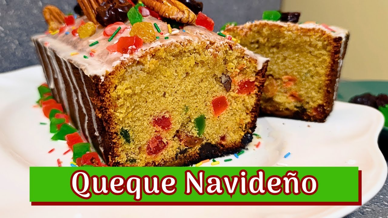 Queque Navideño | Recetas del Profe - YouTube