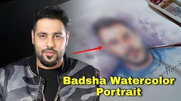 Badsha watercolor Painting 🎨 by Aditya Vyawahare Arts