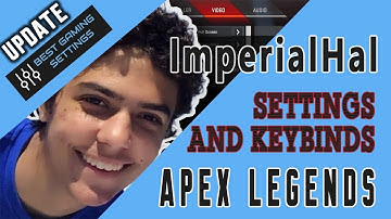ImperialHal Apex Legends Settings, Keybinds, Sensitivity, Gear and Setup