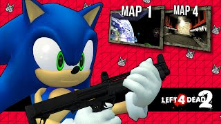 L4D2: Sonic Zombie Survival Maps are BAD FUNNY! (Left 4 Dead 2)