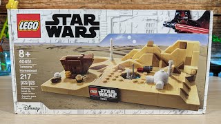 LEGO Star Wars Tatooine Homestead 40451  Pure Build