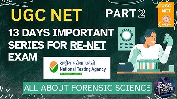 Presumptive Test for Blood  | UGC NET | Forensic Science | Part - 2