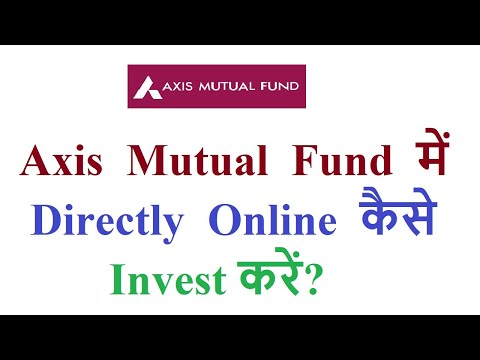 How to invest in Axis mutual fund direct online?